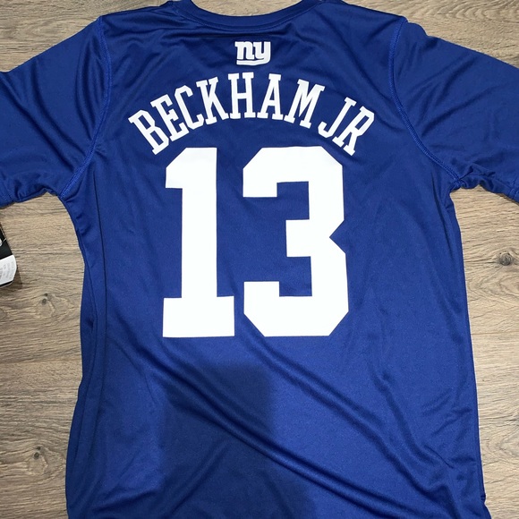 NY Giants Beckham Jr Athletic shirt - Picture 2 of 6